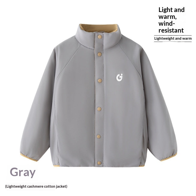 Lightweight Winter Cotton Coat for Girls - Stylish Trench Coat