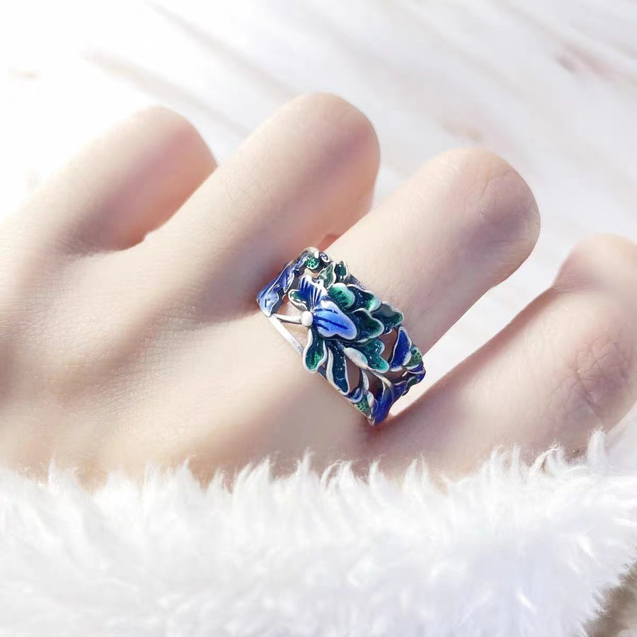 Ethnic-style Vintage Craftsmanship Elegant Casual Midi Ring
