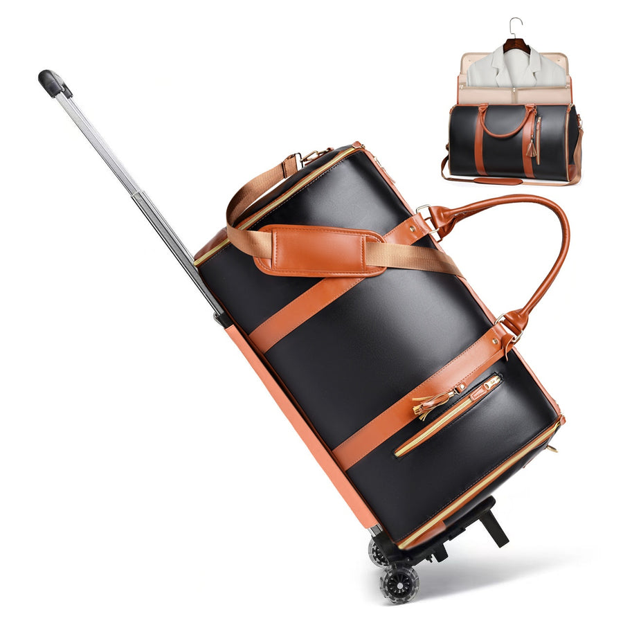 Ladies' Folding Suit Travel Bag - Stylish Hand Luggage