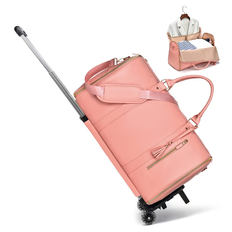Ladies' Folding Suit Travel Bag - Stylish Hand Luggage