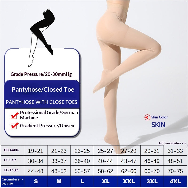 Professional Elastic Compression Socks for Women - Barre Socks