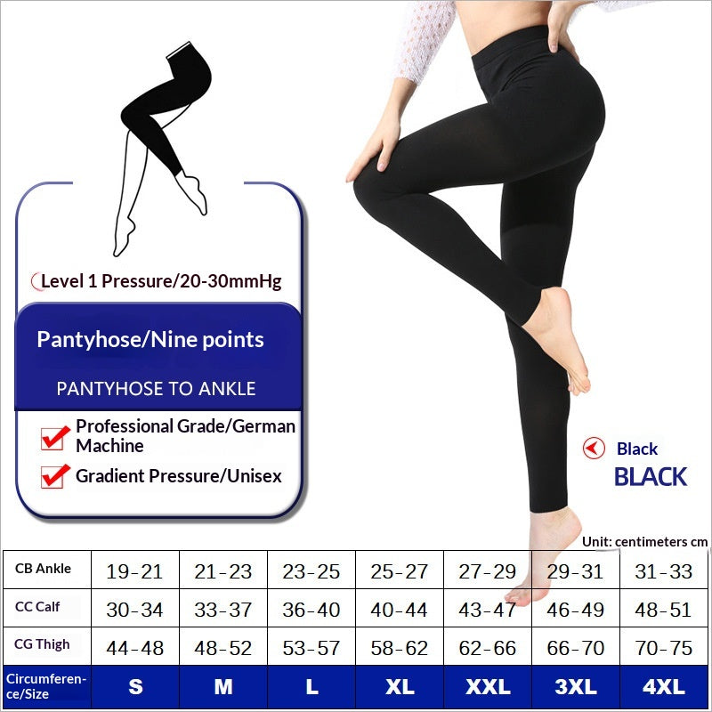 Professional Elastic Compression Socks for Women - Barre Socks