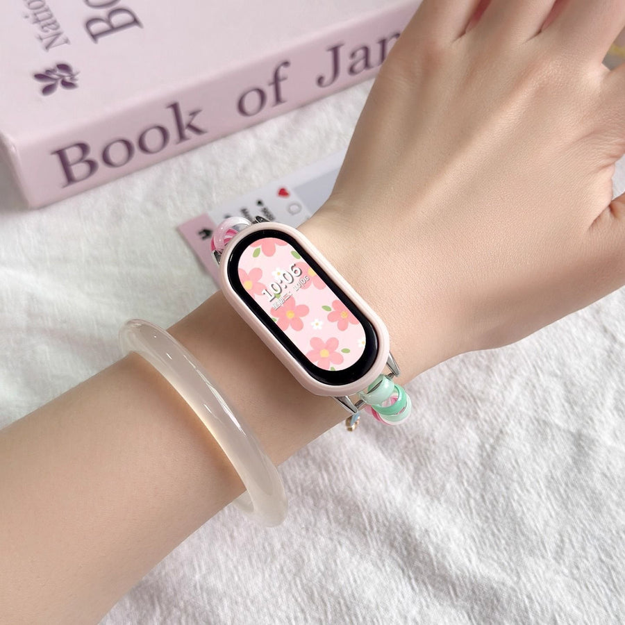 Spiral Telephone Cord Watch Band - Elastic Coil Strap