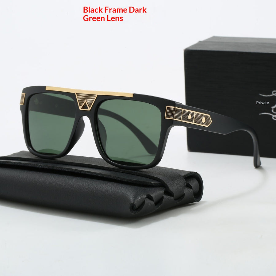 Oversized Frame Polarized Sunglasses That Slim The Face