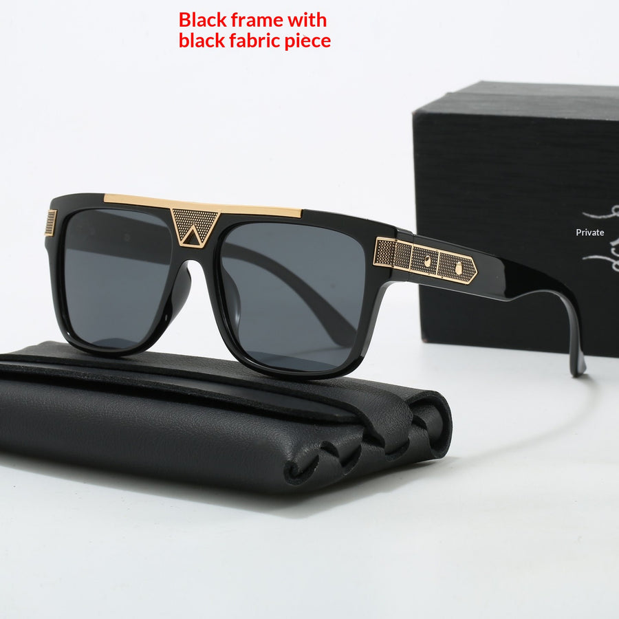 Oversized Frame Polarized Sunglasses That Slim The Face