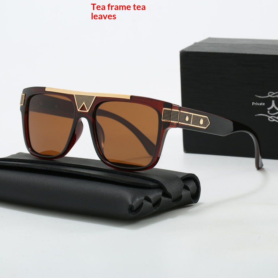 Oversized Frame Polarized Sunglasses That Slim The Face