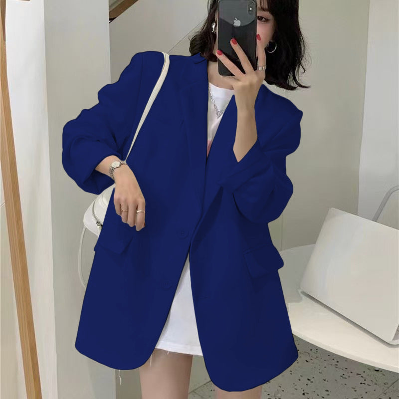 Casual Petite Blazer with Design-Forward Touch