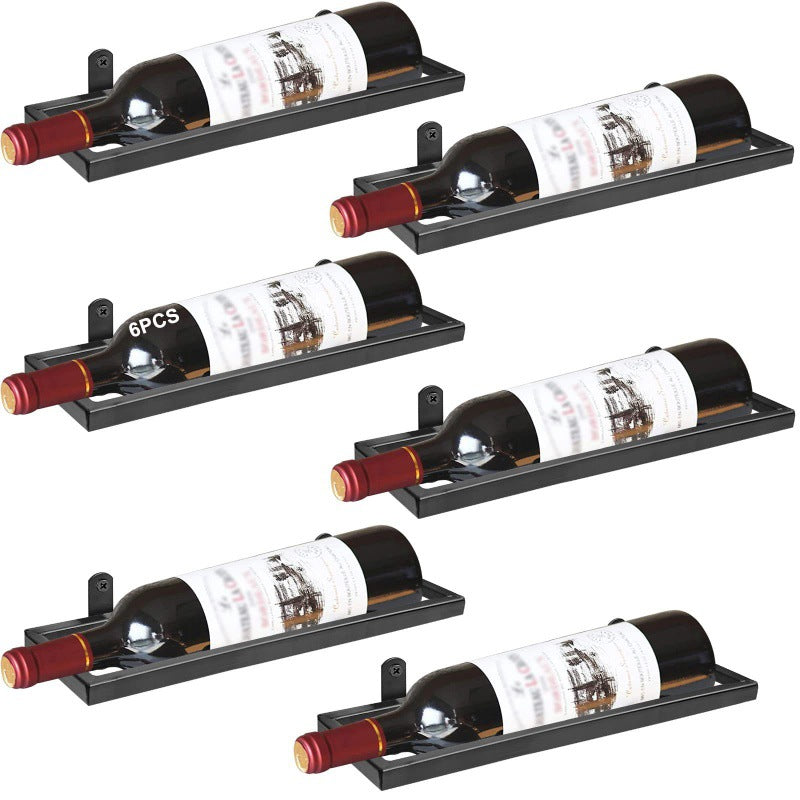Creative Upside-Down Iron Wine Glass Rack for Home Office