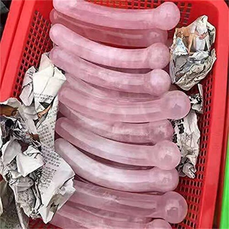 Natural Anti-Age Tool Rose Quartz Stone Massage Wands