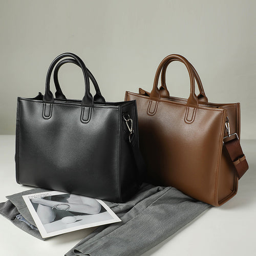 Large-Capacity Commuter Handbag - Stylish Crossbody & Shoulder Bag
