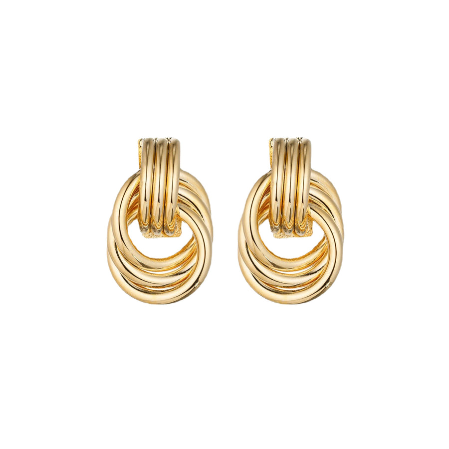 Stainless Steel Best-selling Double-knot Earrings for Every Occasion