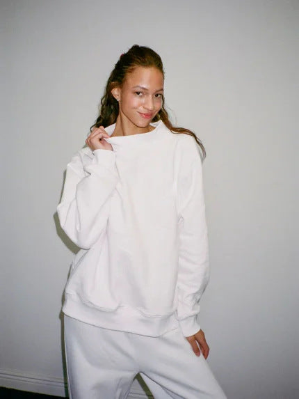 Trendy Loose-fit Drop-shoulder Top For Women Hoodie