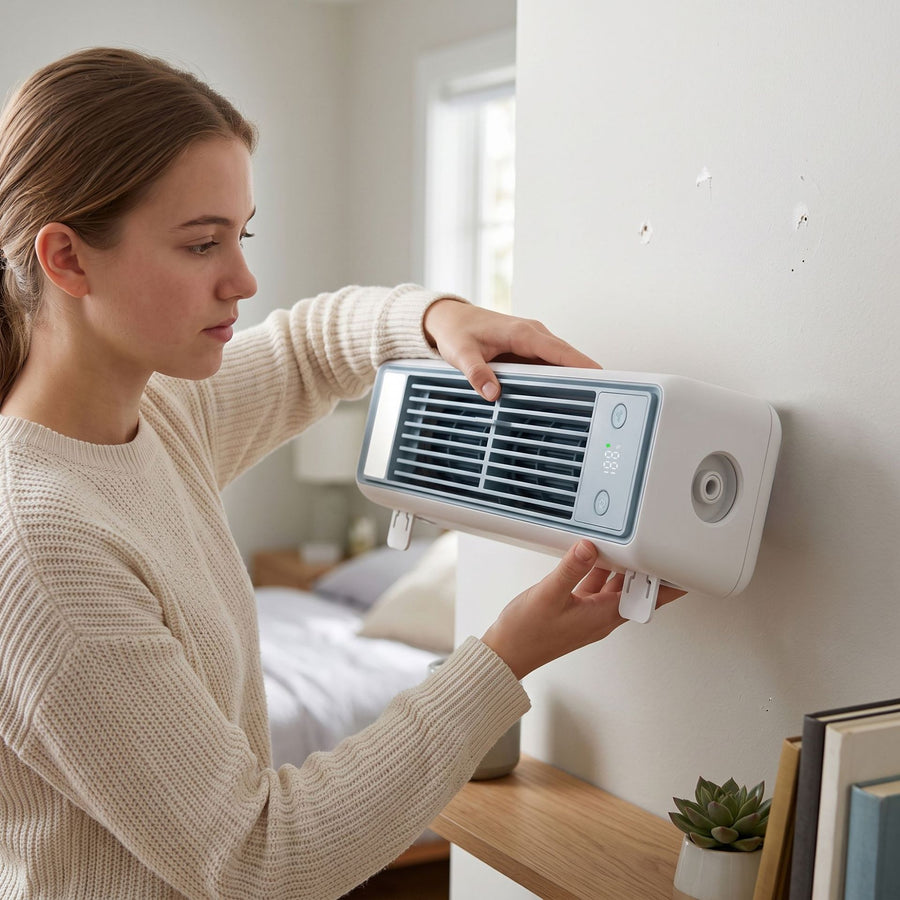 Long-lasting Desktop Wall-mounted Upright Table Fan