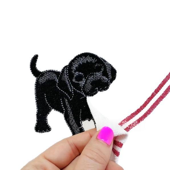 Kitchen Hand Towel with Adorable Animal Embroidery