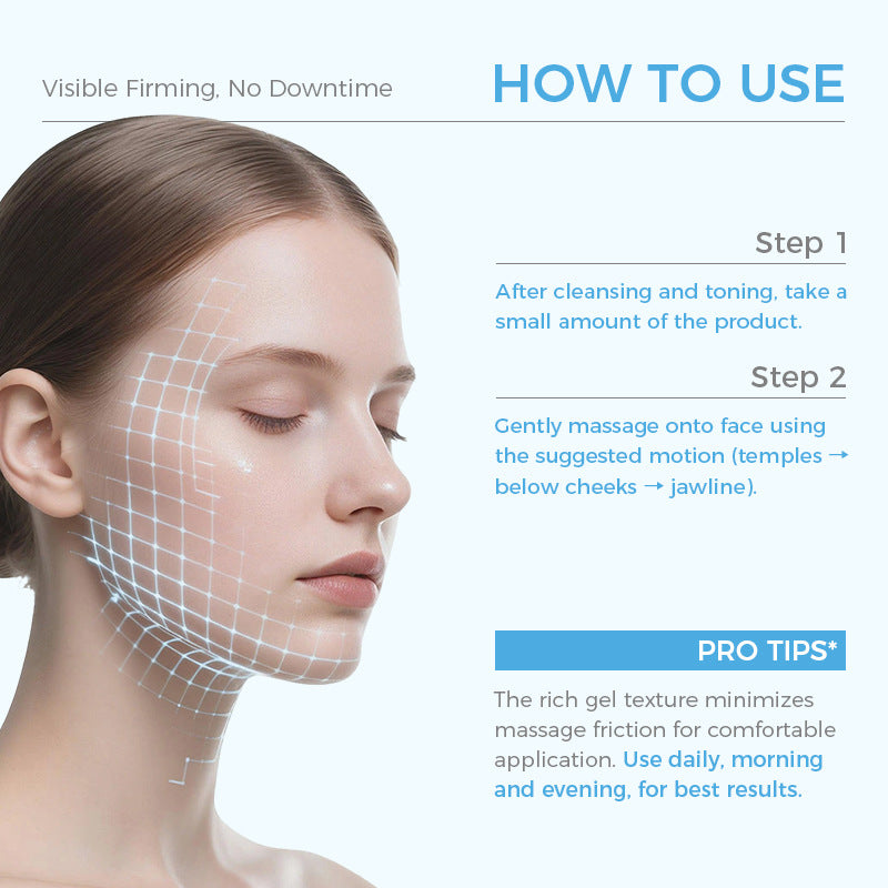 Salmon Facial Lifting Firming and Gua Sha Repair Gel