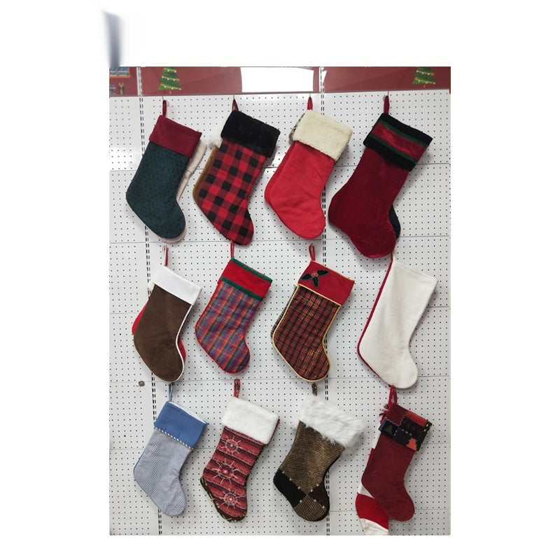 High-end Santa Stocking - Best-selling Christmas Decorative Item