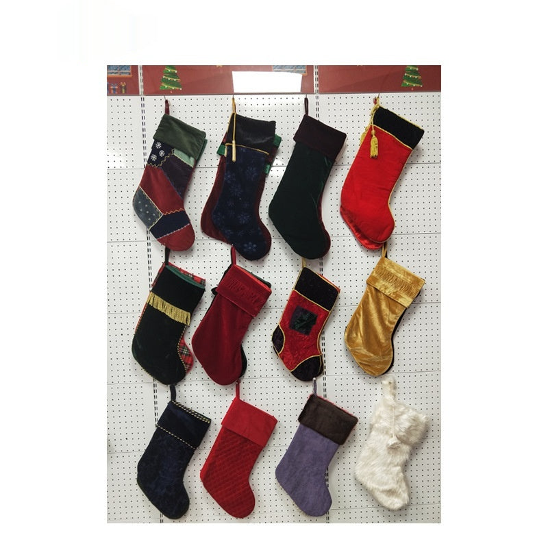 High-end Santa Stocking - Best-selling Christmas Decorative Item