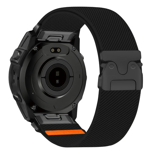Quick-release Nylon Elastic Buckle Watch Strap for Comfort