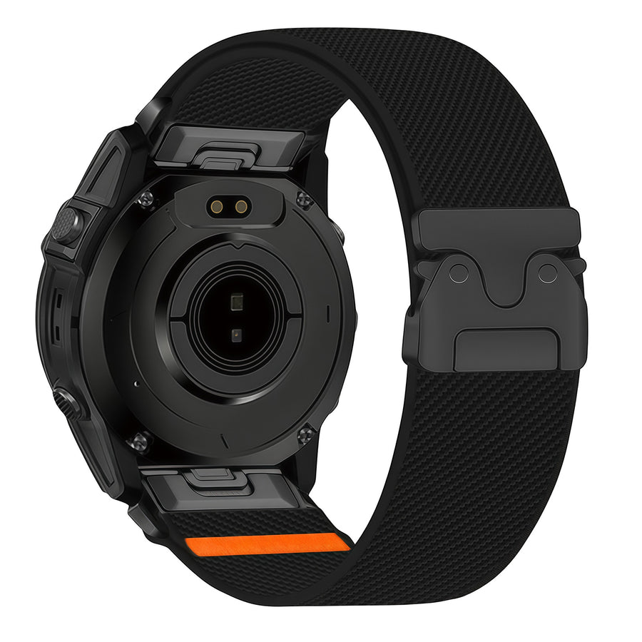 Quick-release Nylon Elastic Buckle Watch Strap for Comfort