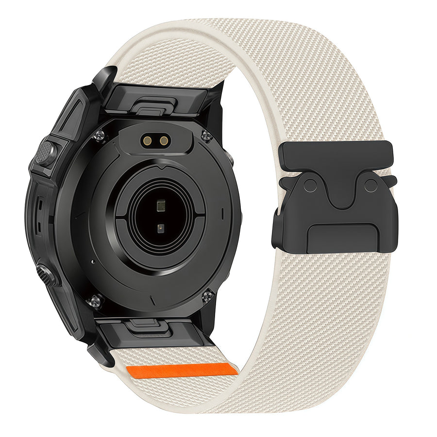 Quick-release Nylon Elastic Buckle Watch Strap for Comfort
