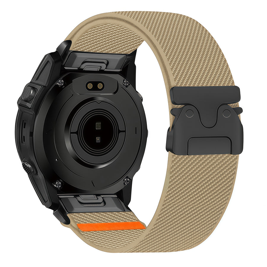 Quick-release Nylon Elastic Buckle Watch Strap for Comfort