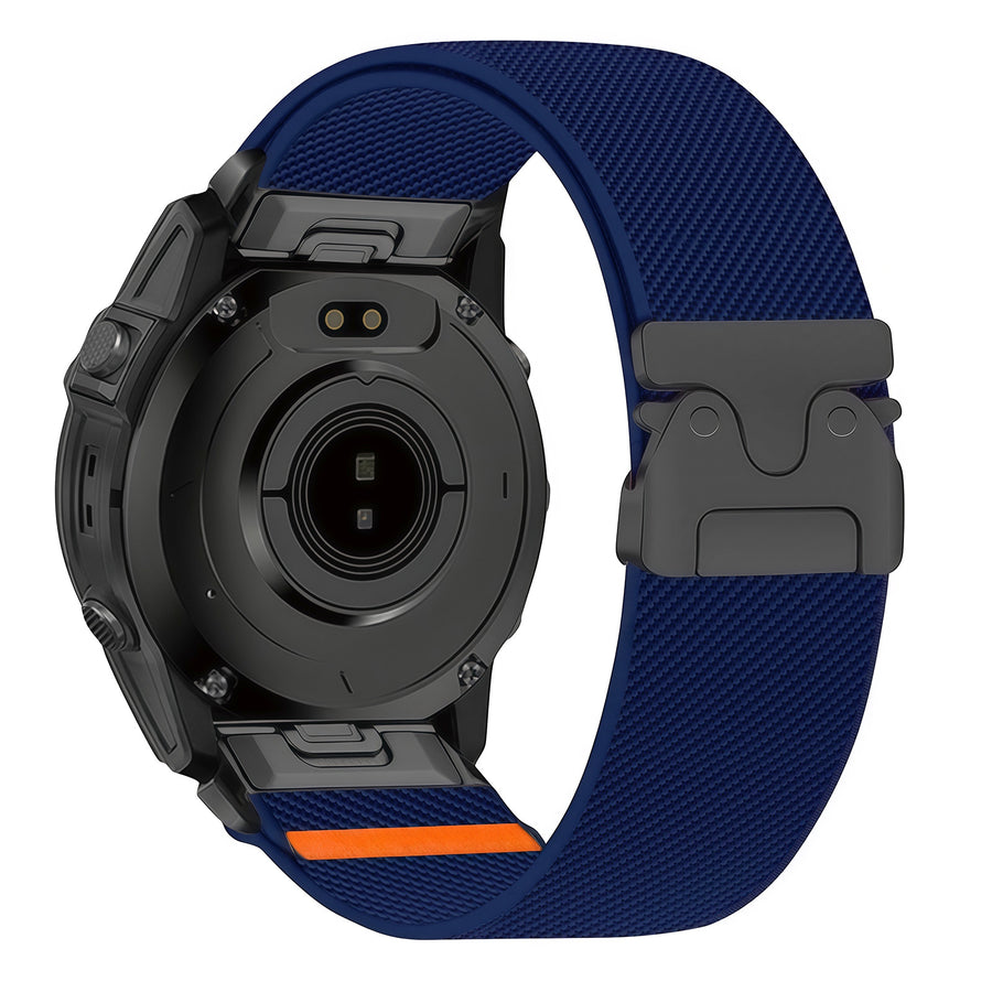 Quick-release Nylon Elastic Buckle Watch Strap for Comfort