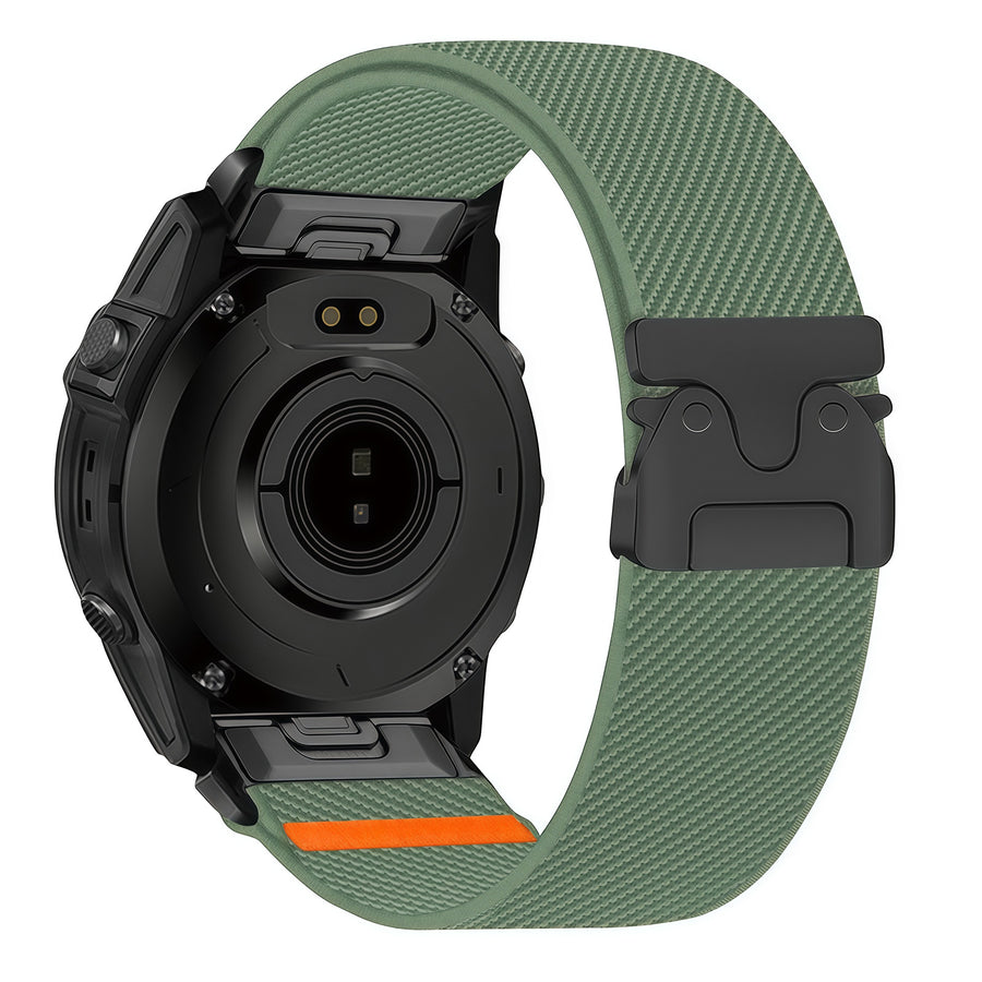 Quick-release Nylon Elastic Buckle Watch Strap for Comfort