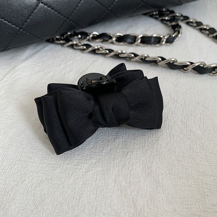 Womens Bow-Tie Small Hair Clip - Trendy Claw Clip Style