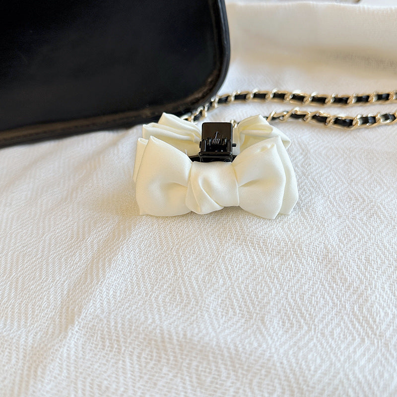 Womens Bow-Tie Small Hair Clip - Trendy Claw Clip Style