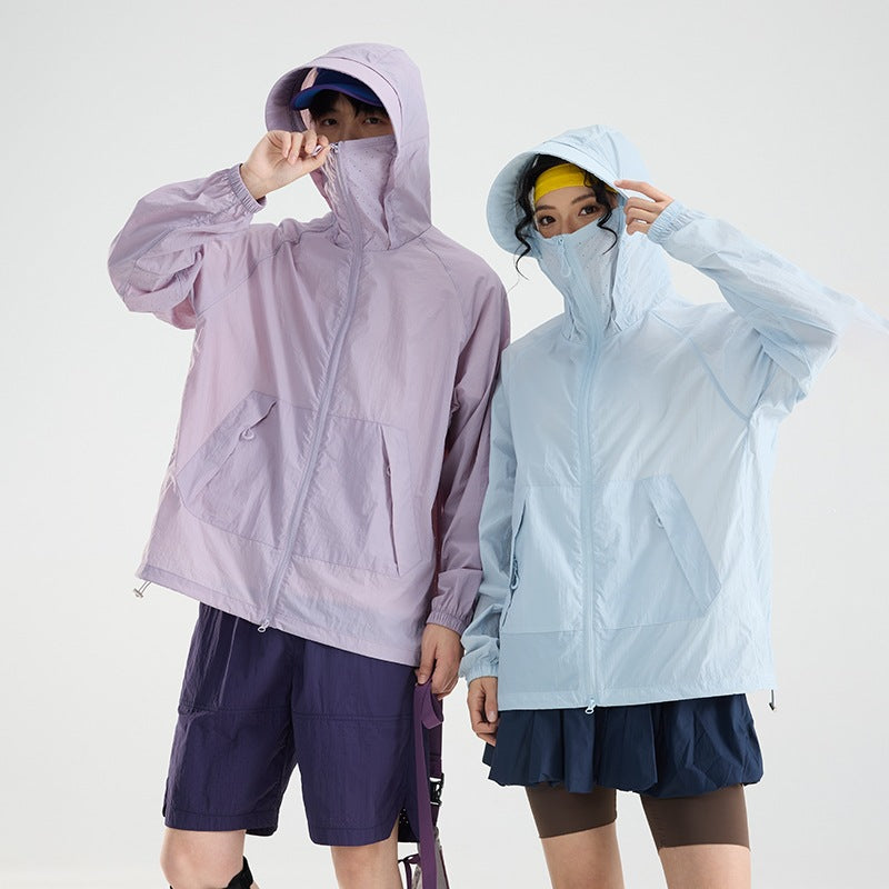 Lightweight Outdoor Sun Jacket - Ice-silk Sun-protective Clothing