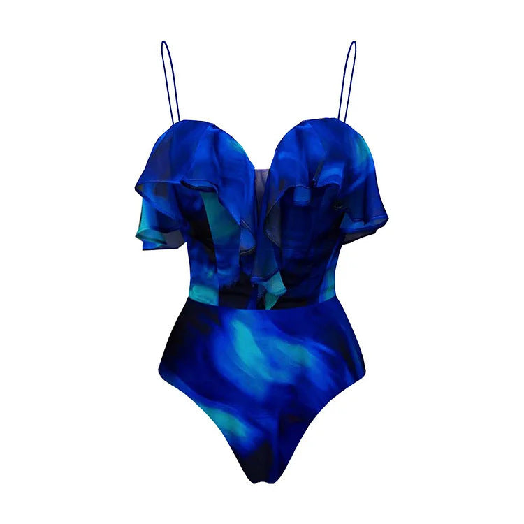 Womens One-Piece Swimsuit Beach Vacation Set - Stylish & Comfortable