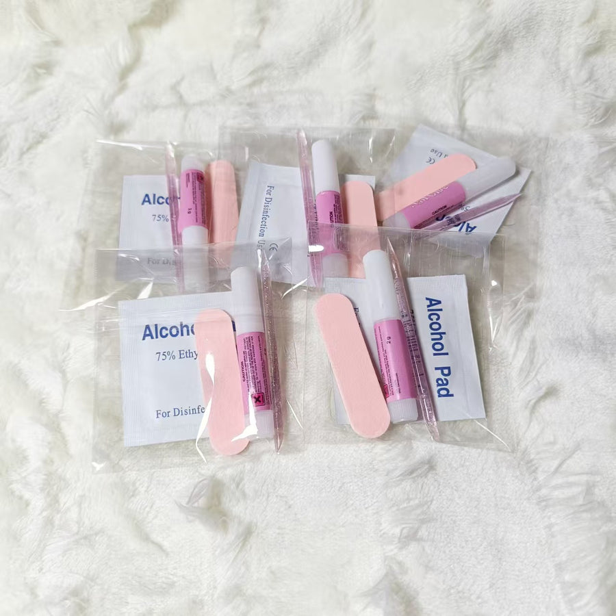 Five-piece Portable Wooden Stick Set for Wearable Nail Kits