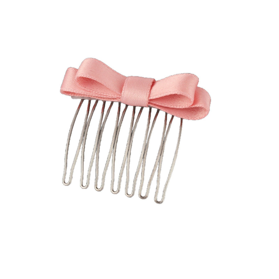 Simple Bow Hair Comb - Non-slip Fitness Accessory