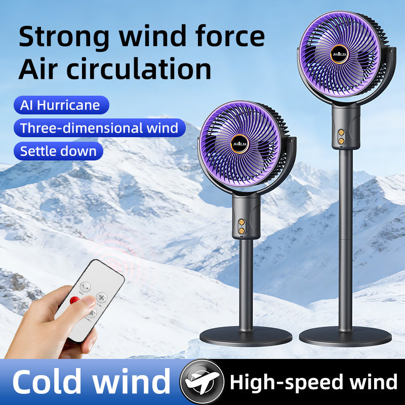 Portable Rechargeable Oscillating Fan for Home Pilates