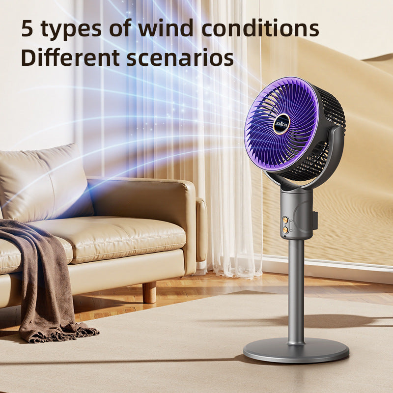 Portable Rechargeable Oscillating Fan for Home Pilates