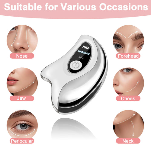 Household Electric Dual-Function Massage Device for Relaxation