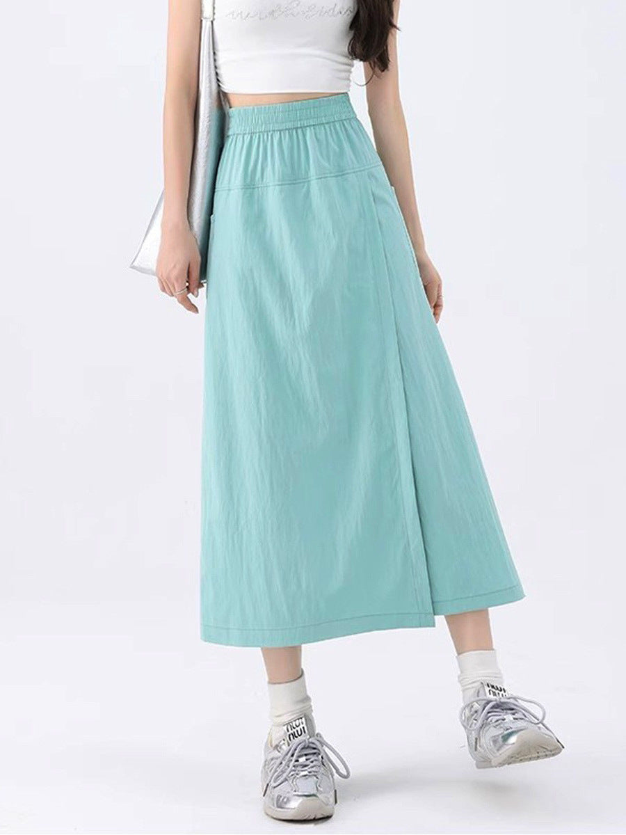 Quick-drying Workwear Skort - Womens Wide-leg Pants