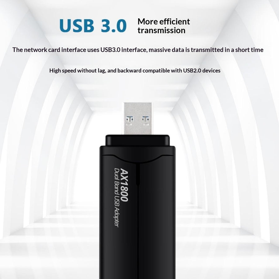 WiFi 6 AX1800 Wireless Network Adapter for Home Office