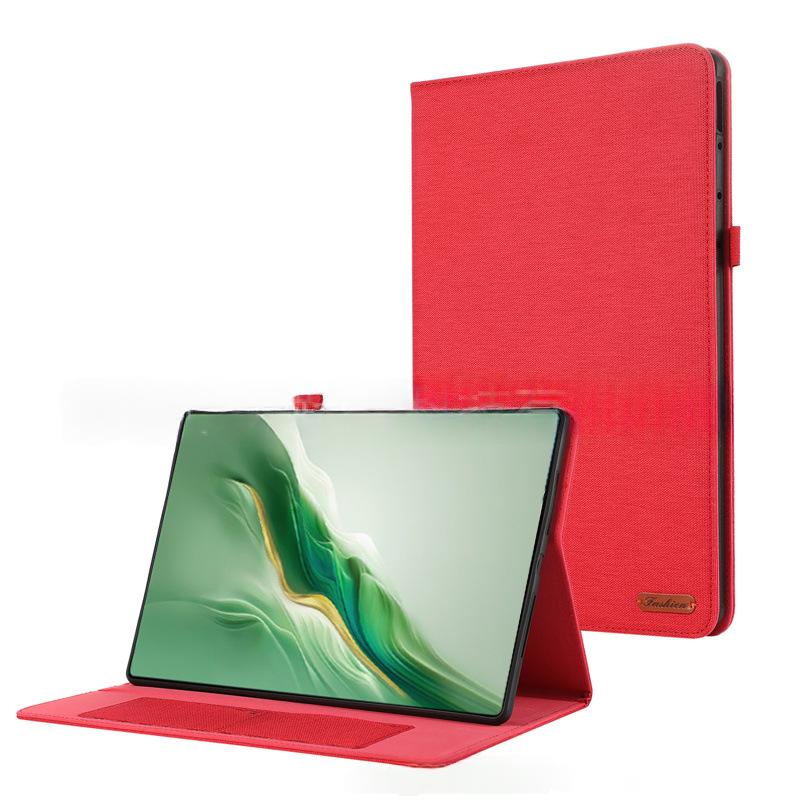 Woven Texture Leather Tablet Case for Stylish Protection