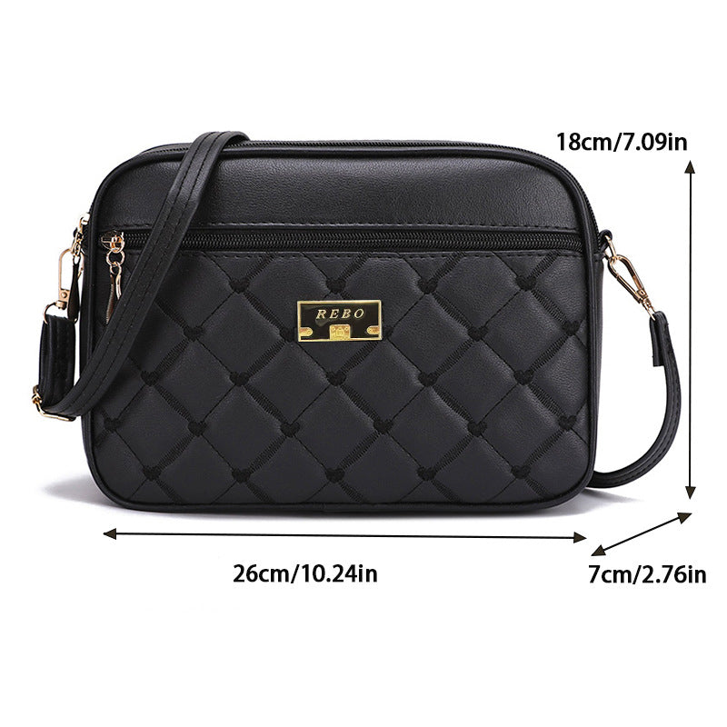 Womens Wide-strap Shoulder Crossbody Bag for Everyday Use