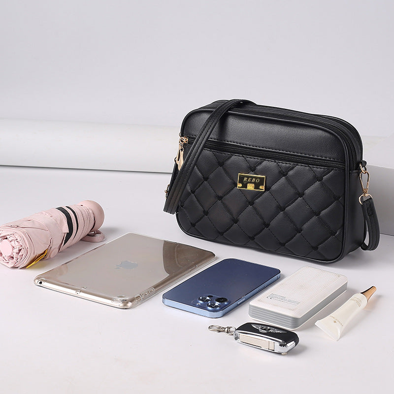 Womens Wide-strap Shoulder Crossbody Bag for Everyday Use