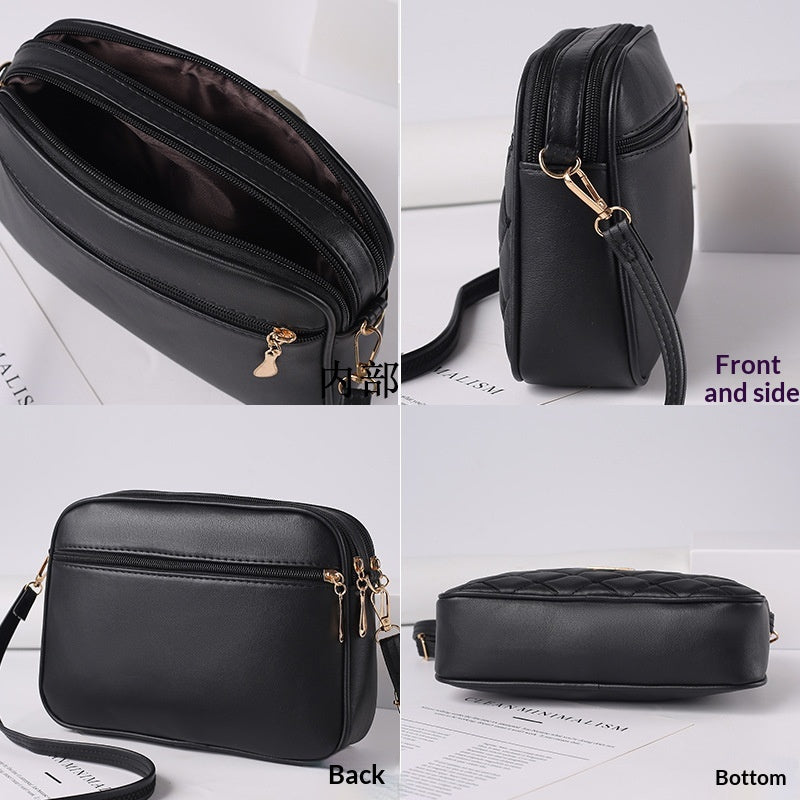 Womens Wide-strap Shoulder Crossbody Bag for Everyday Use