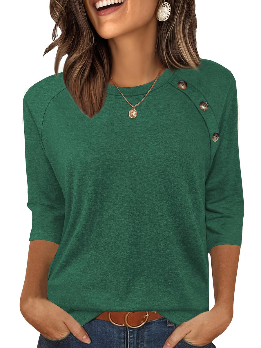 Womens Fashion Casual Basic Blouse for Everyday Style
