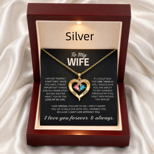 Heart-shaped Love Lettering Necklace for Every Occasion