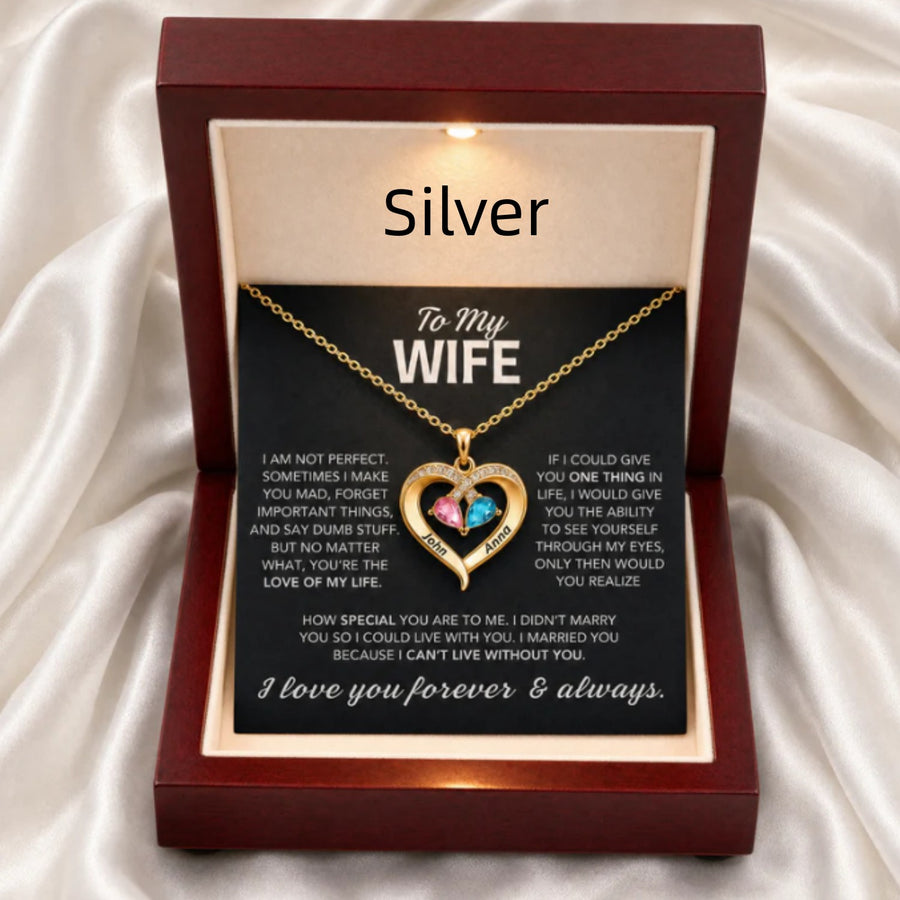Heart-shaped Love Lettering Necklace for Every Occasion