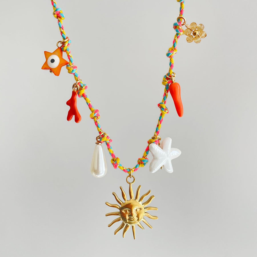 New Summer Shell Starfish and Pearl Necklace for Effortless Style