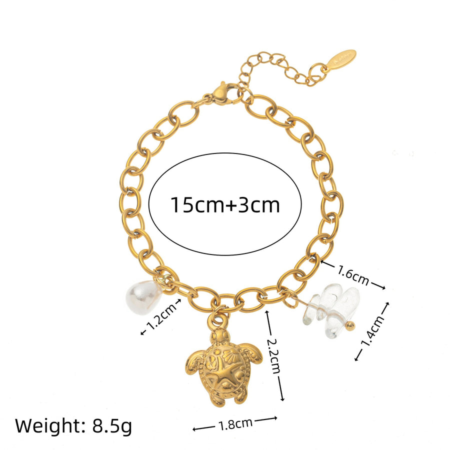 Handmade Colorful Braided Rope Titanium Steel Bracelet for Women