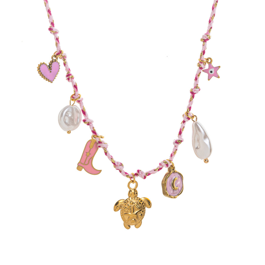 Fashionable Necklace with Vacuum Plating for Long-Lasting Color