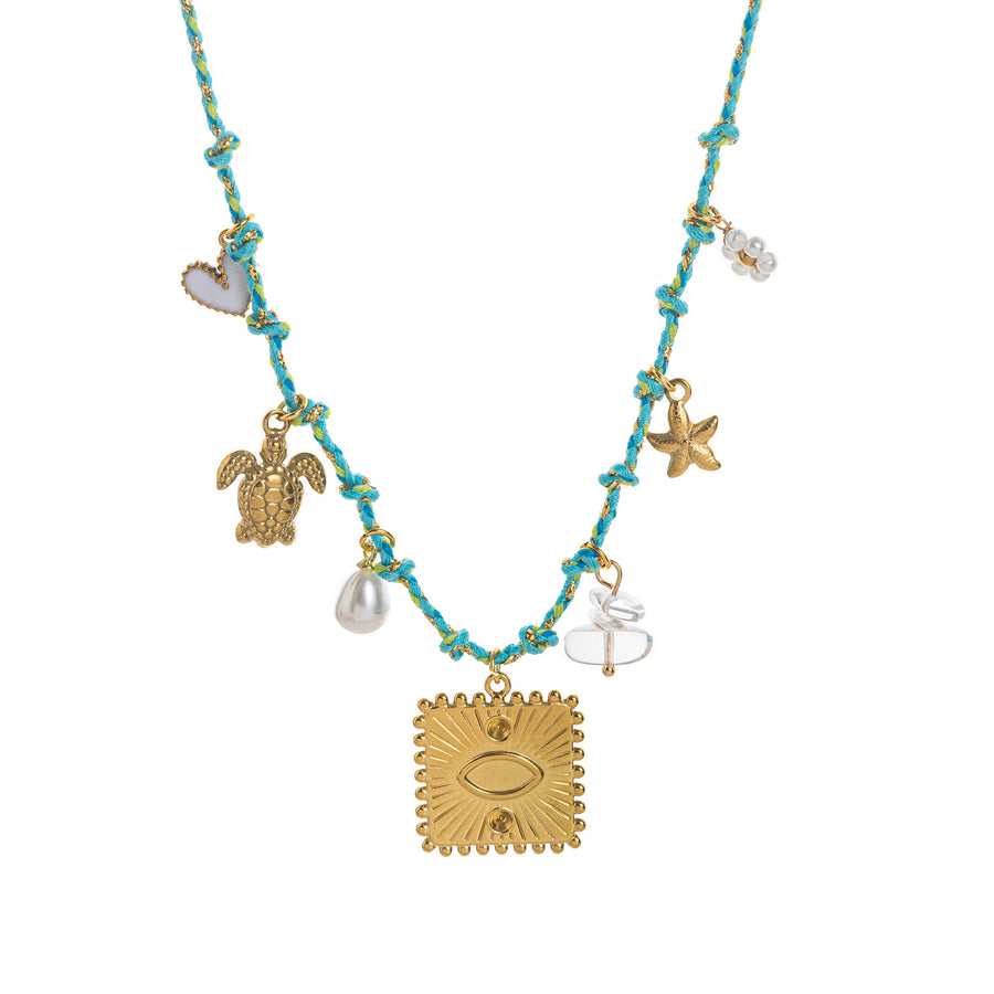 Fashionable Necklace with Vacuum Plating for Long-Lasting Color
