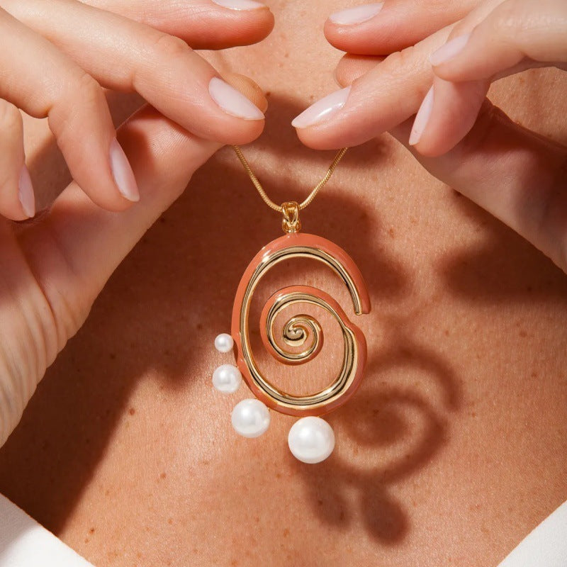 Irregular Minimalist Chic Stainless Steel Necklace